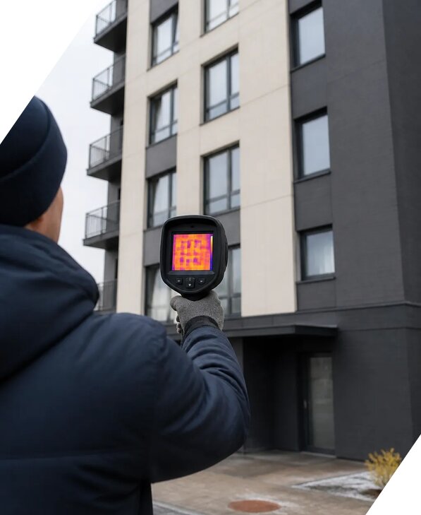 Тепловизионное обследование зданий в Бузулуке от 5212 р. | ЭкспертизаРоссия
