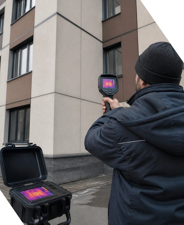 Тепловизионное обследование зданий и сооружений в Бузулуке